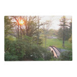 Rainbow Bridge Sunset at Grove City College Placemat