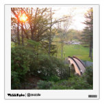 Rainbow Bridge Sunset at Grove City College Wall Sticker