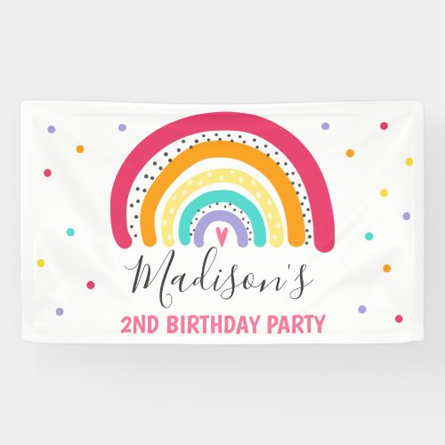 Rainbow Bright Birthday Party