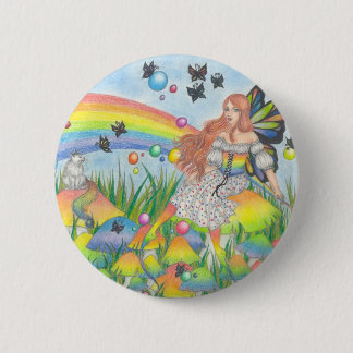 Rainbow Bringer Pinback Button