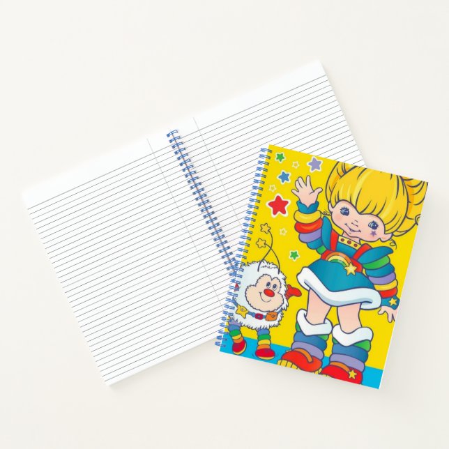 Rainbow Brite & Twink Spiral Notebook (Inside)