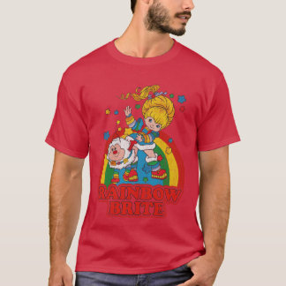Rainbow Brite Vintage Colorful Design T-Shirt