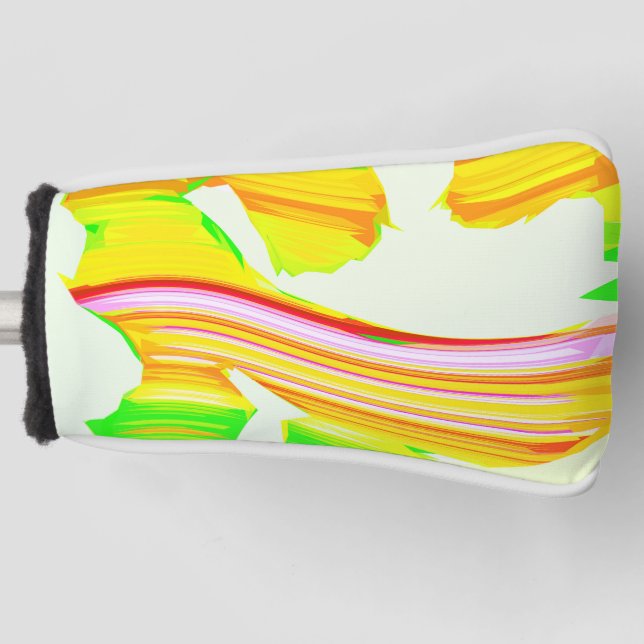 Rainbow brush golf head cover (Front)