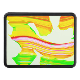 Rainbow brush hitch cover