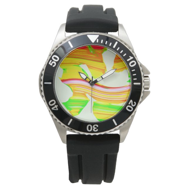 Rainbow brush watch (Front)