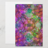 Rainbow Bubble Abstract (Front/Back)