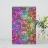 Rainbow Bubble Abstract (Standing Front)