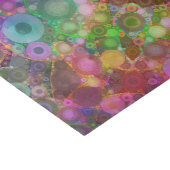 Rainbow Bubble Abstract Tissue Paper (Corner)
