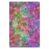 Rainbow Bubble Abstract Tissue Paper (Vertical)
