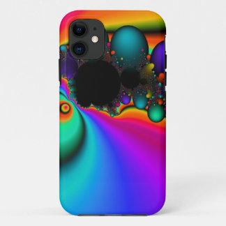 Rainbow Bubble art iphone case