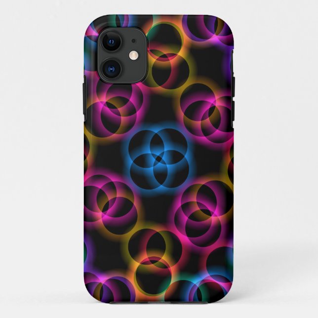 Rainbow Bubbles Case-Mate iPhone Case (Back)