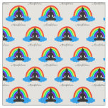 Rainbow Buddha &amp; Mindfulness Yoga /meditation Fabric