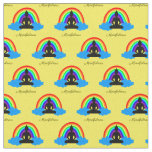 Rainbow Buddha &amp; Mindfulness Yoga /meditation Fabric