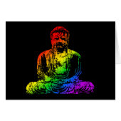 Rainbow Buddha Statue (Front Horizontal)