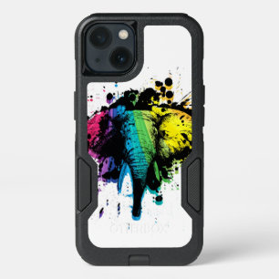 Rainbow Bull Elephant iPhone 13 Case