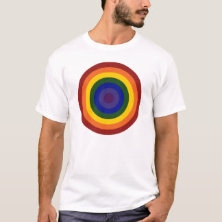 Rainbow Bullseye LGBT Pride T-Shirt