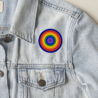Rainbow Bullseye LGBTQ Pride Patch