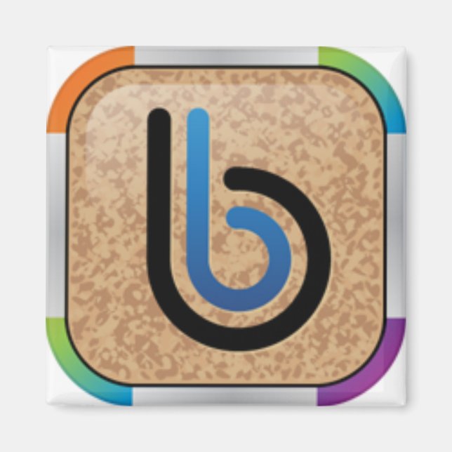 Rainbow Bullytin Board Logo Magnet (Front)