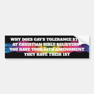 RAINBOW BUMPER STICKER