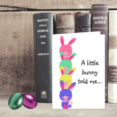 Rainbow Bunnies Easter