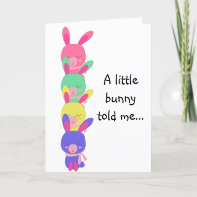 Rainbow Bunnies Easter