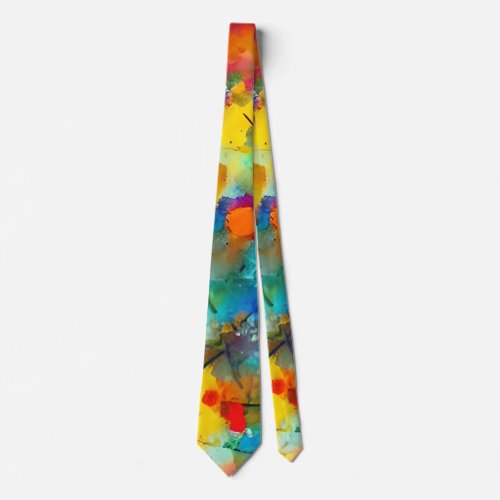 Rainbow Burst Necktie