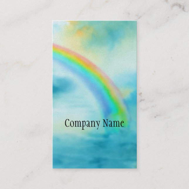 Rainbow Business Card (Front)