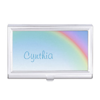 Rainbow Business Card Holder