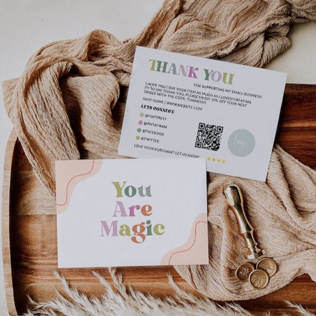 Rainbow Business Thank You Card (Rainbow Business Thank You Card)