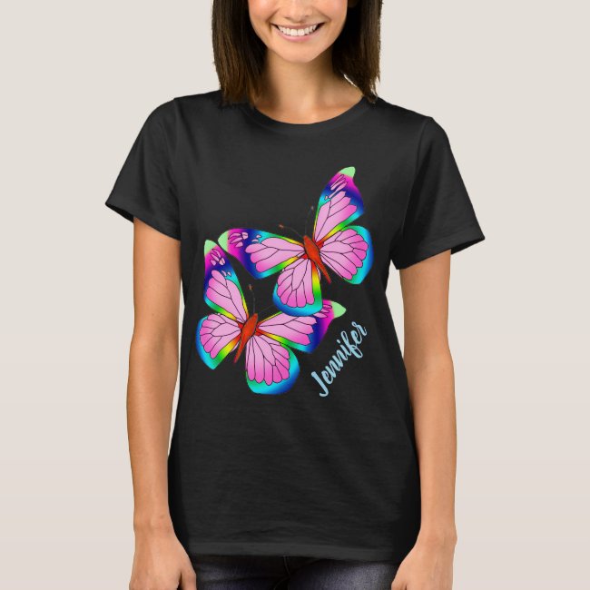 Rainbow Butterflies T-Shirt