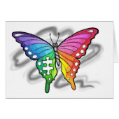 Rainbow Butterfly (Front Horizontal)