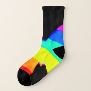 Rainbow Butterfly 2 Socks