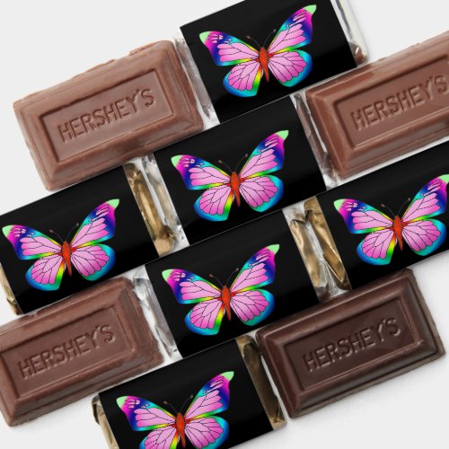 Rainbow Butterfly Assorted Hersheys Miniatures