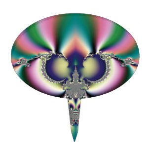 Rainbow Butterfly Cake Topper