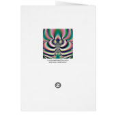 Rainbow Butterfly Cards (Back)