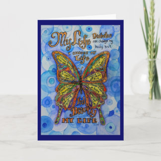 Rainbow Butterfly Inspirational Diabetes Cards