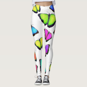 Rainbow Butterfly Leggings