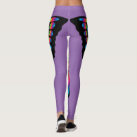 Rainbow Butterfly Leggings