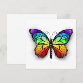 Rainbow butterfly Monarch (Front/Back)