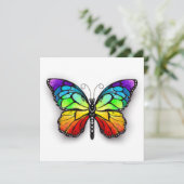 Rainbow butterfly Monarch (Standing Front)