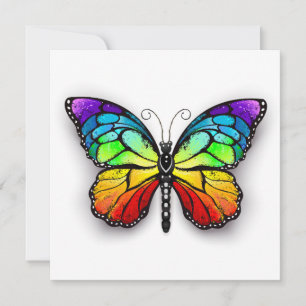 Rainbow butterfly Monarch