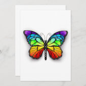 Rainbow butterfly Monarch (Front/Back)
