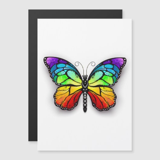 Rainbow butterfly Monarch (Front/Back)