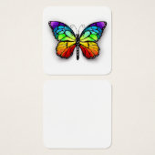 Rainbow butterfly Monarch (Front & Back)