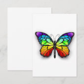 Rainbow butterfly Monarch (Front/Back)