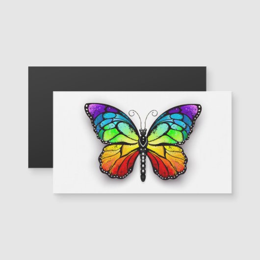 Rainbow butterfly Monarch (Front/Back)