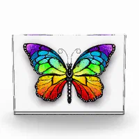 Rainbow monarch butterfly ( Butterflies ) Rainbow butterfly Art Print for  Sale by Blackmoon9