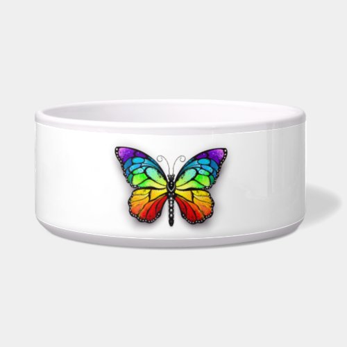 Rainbow butterfly Monarch Bowl