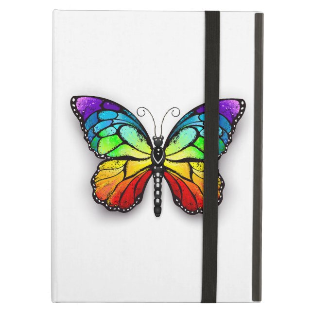 Rainbow butterfly Monarch Case For iPad Air (Front Closed)