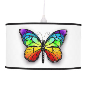 Rainbow butterfly Monarch Ceiling Lamp